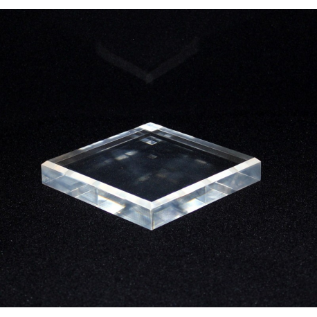 Crude acrylic display base 50x50x25mm 10+1 free