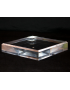 Acrylic base 100x150x30mm bevelled angles