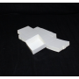  Lot 50 white cardboard boxes Modular.