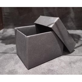 Black cardboard boxe Modular with top : 80x60x60mm x 25 pcs