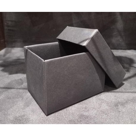 Black cardboard boxe Modular with top : 90x130x80mm