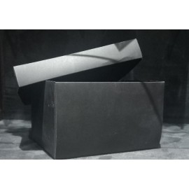 Black cardboard boxe Modular with top : 170x115x100mm x 25 pcs