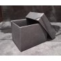 Black cardboard boxe Modular with top : 90x130x80mm